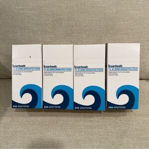 Boardwalk JSTU775T50 7 3/4 In Jumbo Unwrapped Straw 250 Straws Per Box (4 Boxes)